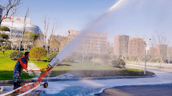【又見飛雪，飄于智能裝備】手持式、推車式中倍泡沫發生器（兩款）